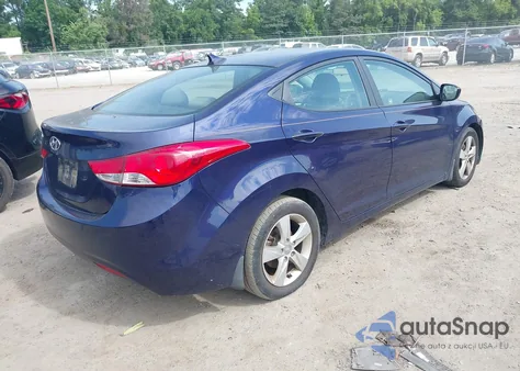 2013 Hyundai Elantra Gls/Limited из США, поврежденный, VIN 5NPDH4AE2DH339041